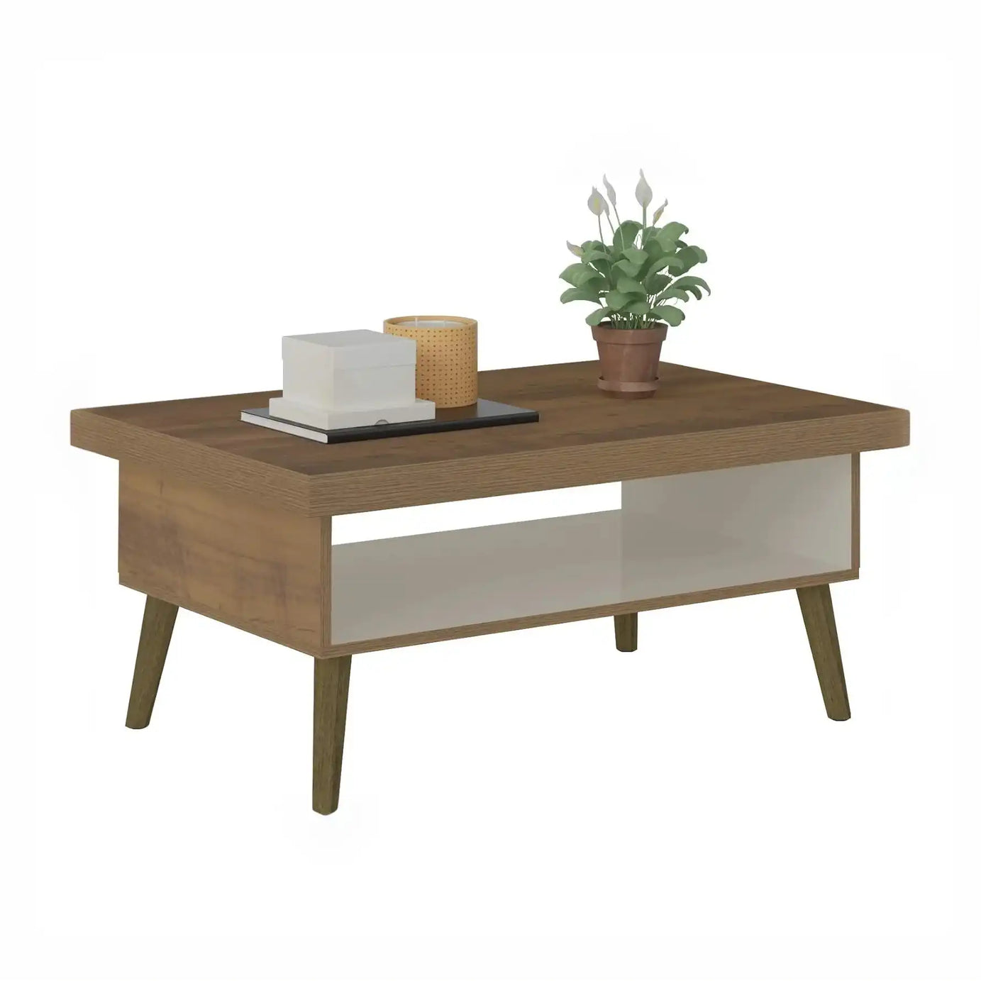 طاولة قهوة خشب ، 91*59*44 سم