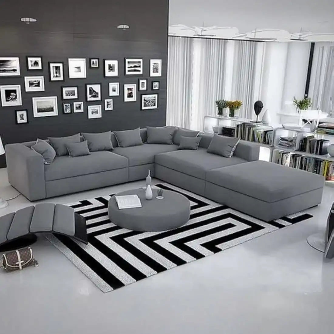 ركنة زاوية خشب، 300*300*75 سم