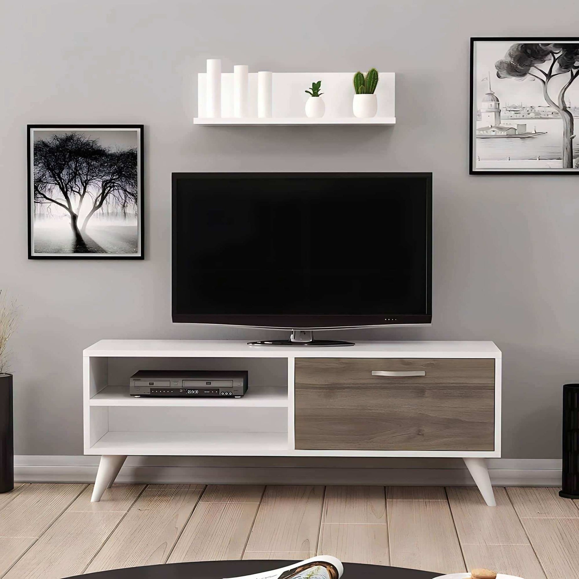 طاولة تلفاز ام دي اف - Baytuk