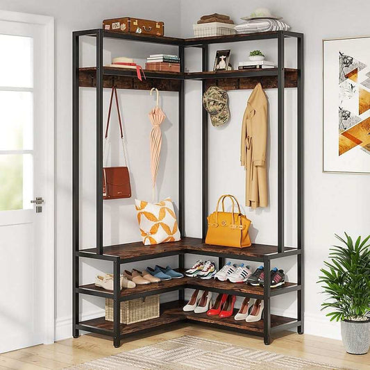 خزانة أحذية مع شماعة - Baytuk