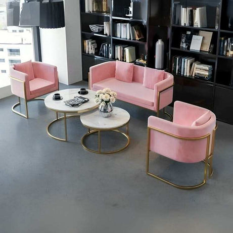 كنب فخم مع طاولة مريحة - Baytuk