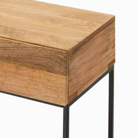 كونسول خشبي مينامليست - NOOR