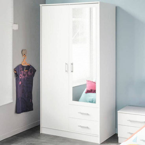 دولاب ملابس ابيض