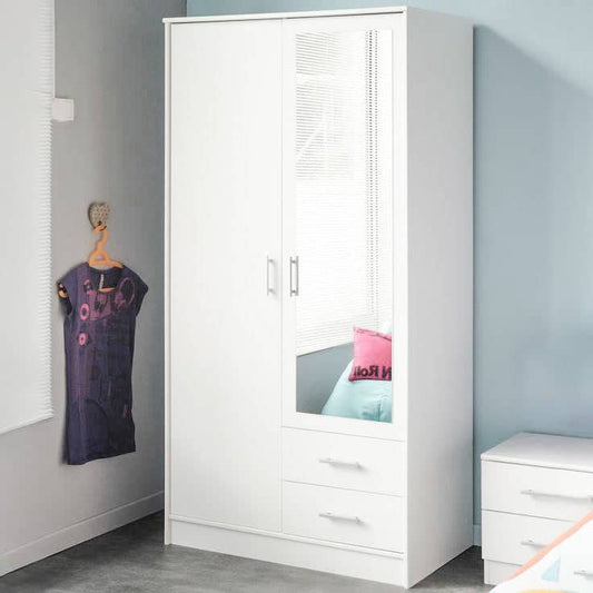 دولاب ملابس ابيض