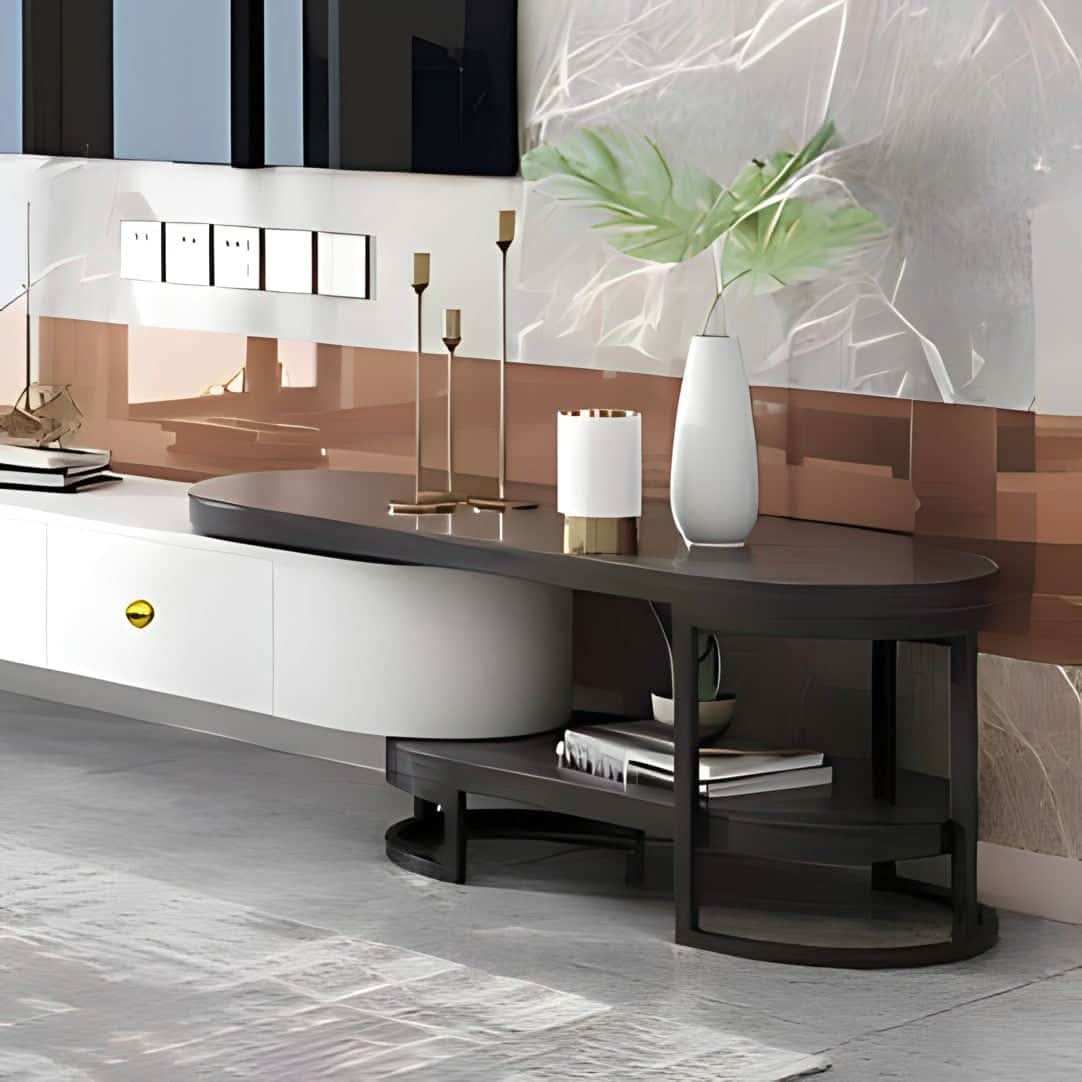 طاولة تلفاز ام دي اف - Baytuk