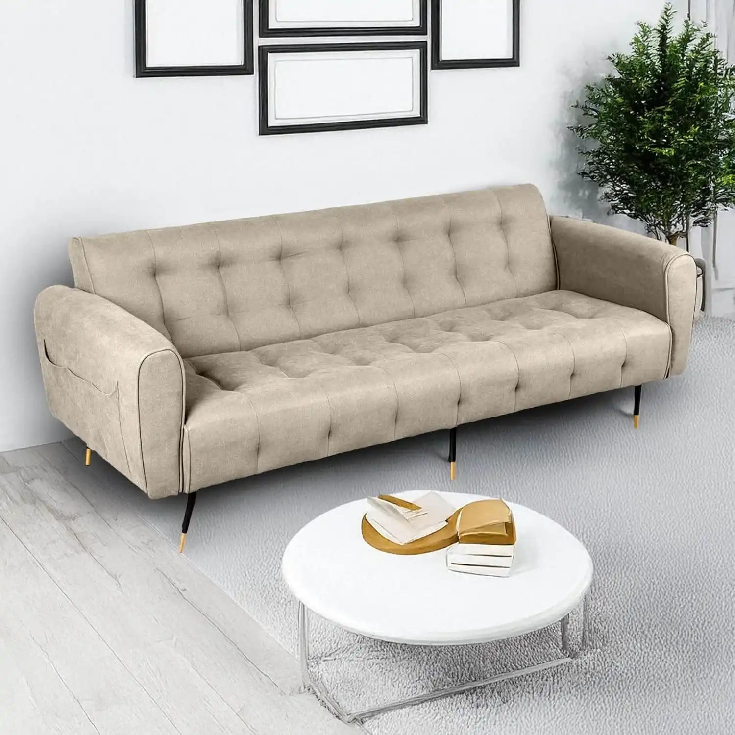 كنبة سرير خشب سويدي، 190*50*90 سم