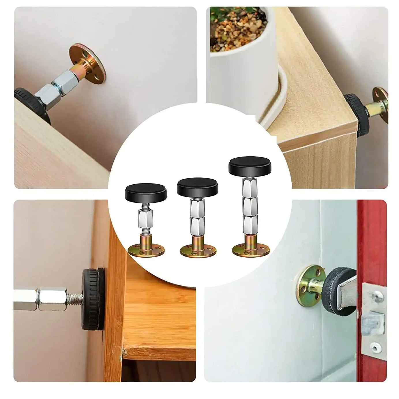 داعم لتثبيت السراير، 4 قطع