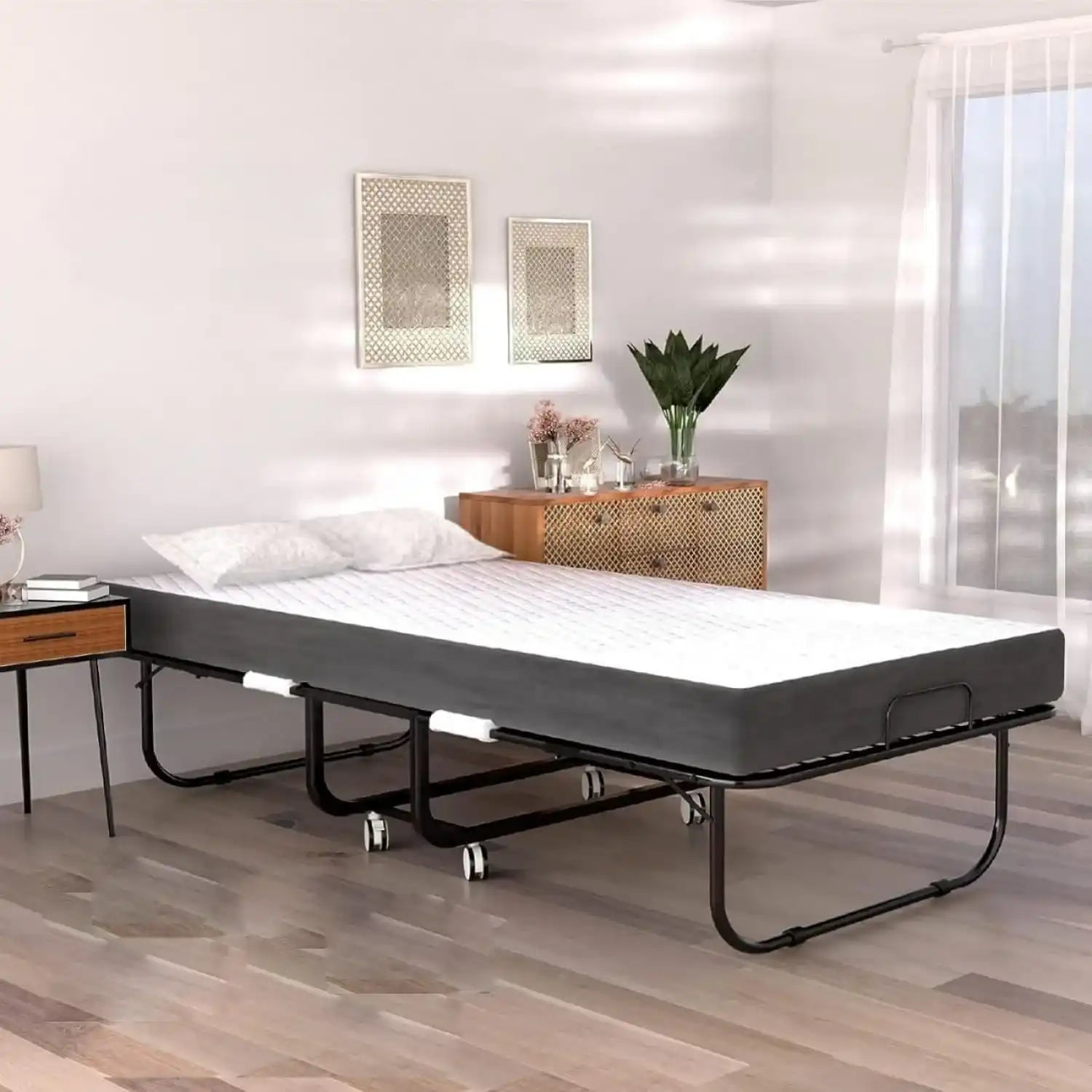 سرير قابل الطي،80*190*43 سم