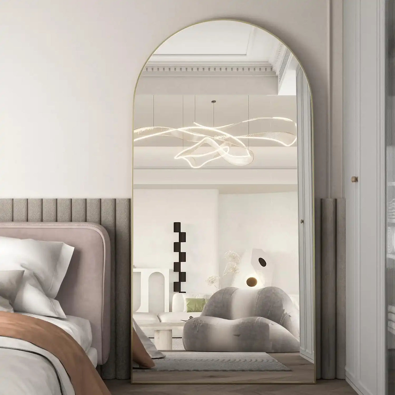 مرايا بإطار معدني، 80*180 سم