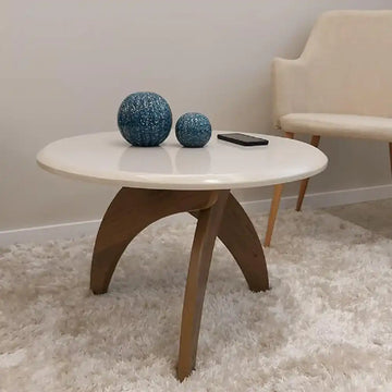 طاولة قهوة خشب، 70*70*45 سم