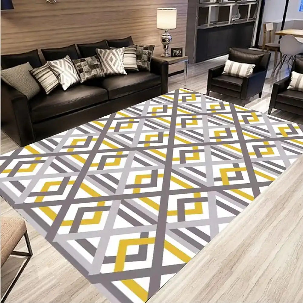 سجادة أرضية متعددة الألوان - Baytuk