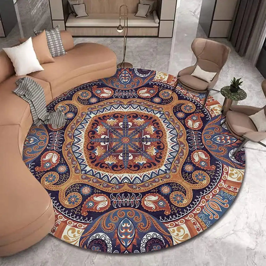 سجادة أرضية دائرية - Baytuk