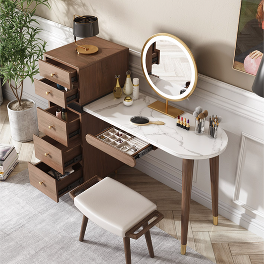 تسريحة خشبي فاخرة