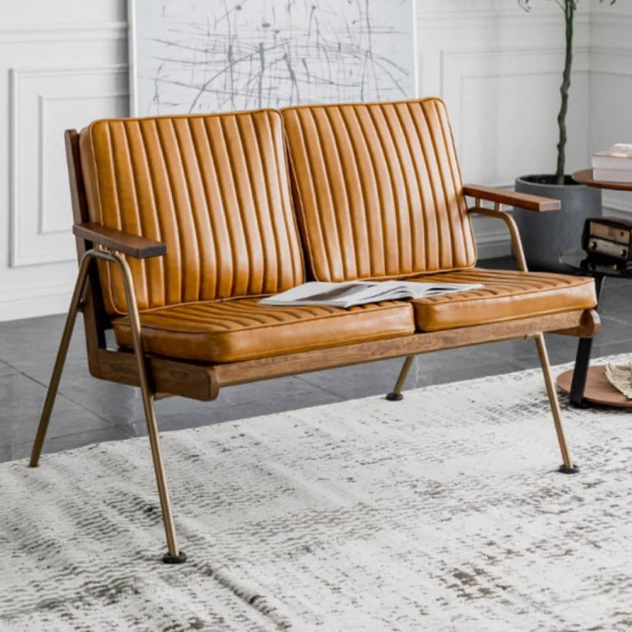 كنبة ثنائية جلد - VELA