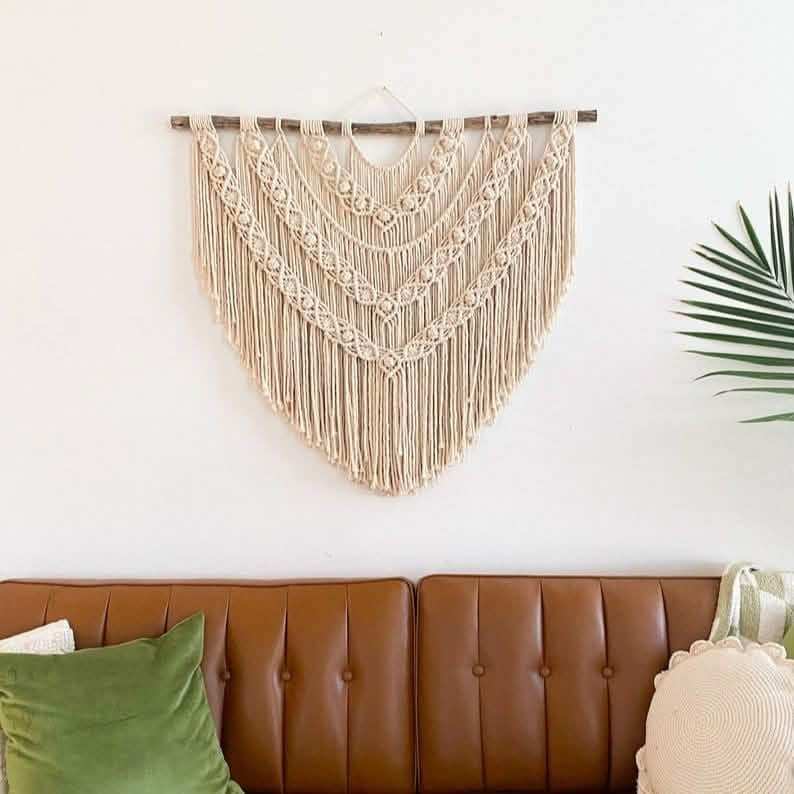 مكرمية حائط فريدة للتزيين - Baytuk