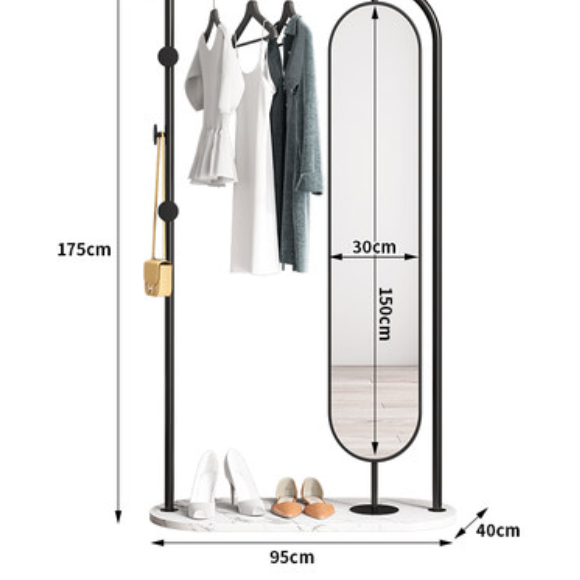 علاقة ملابس معدنية - MORE