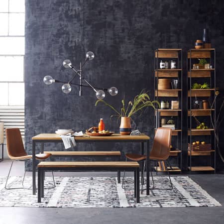 أرفف مكتبية بأرفف متعددة 