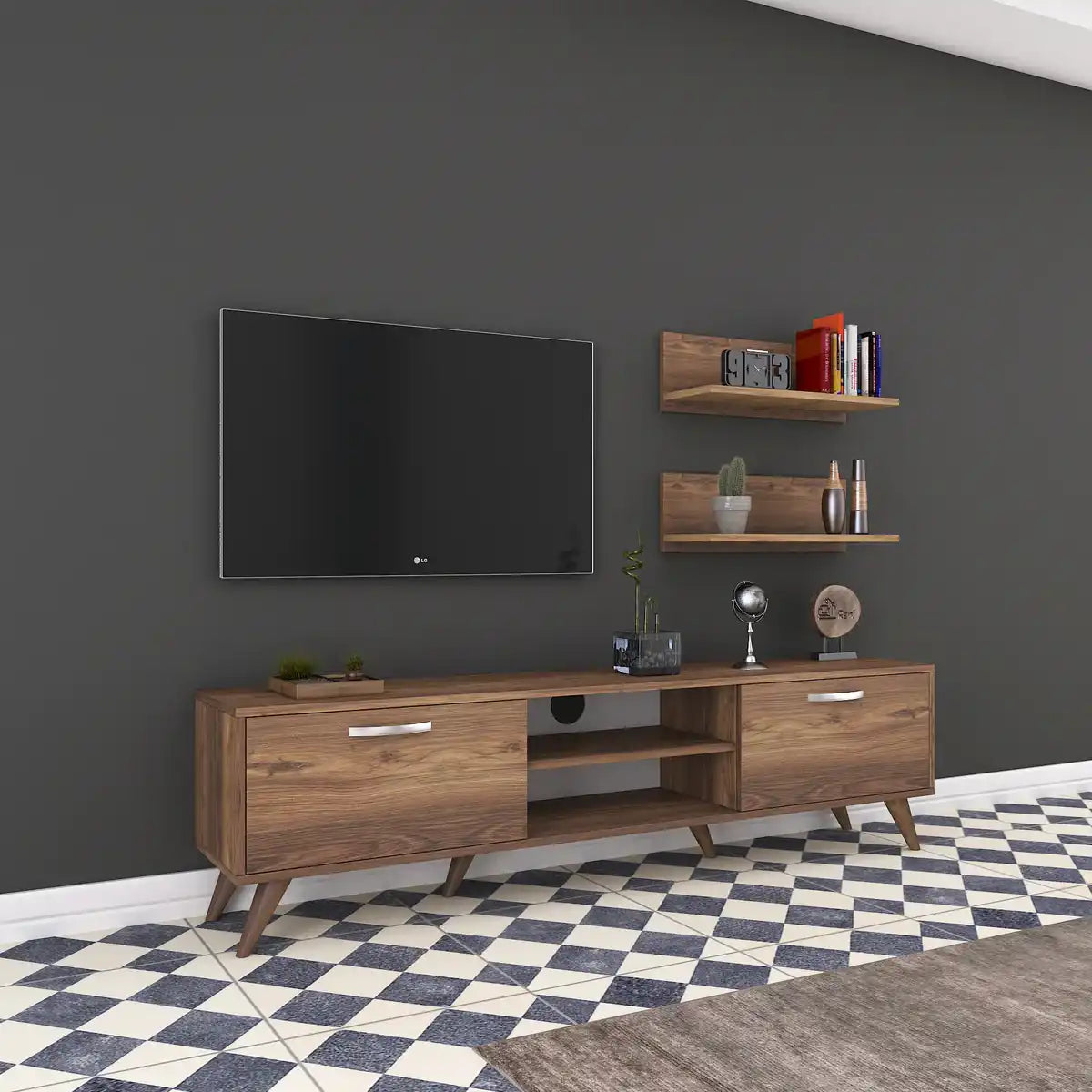 طاولة تلفاز ام دي اف - Baytuk