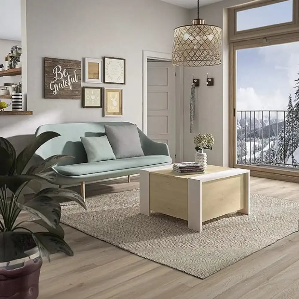 طاولة قهوة خشب، 78*78*44 سم