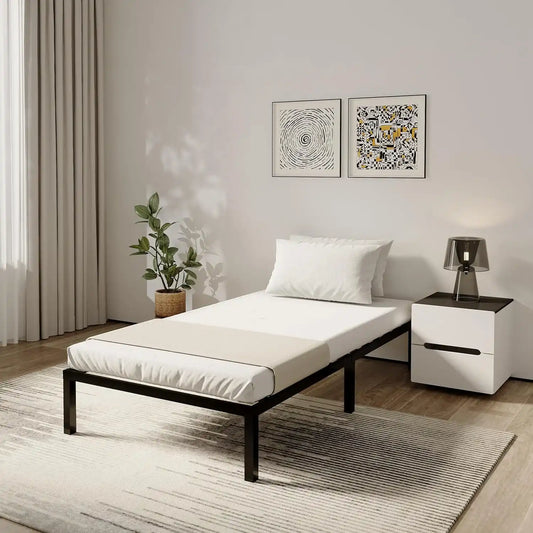 إطار سرير معدني، 100*190*30 سم