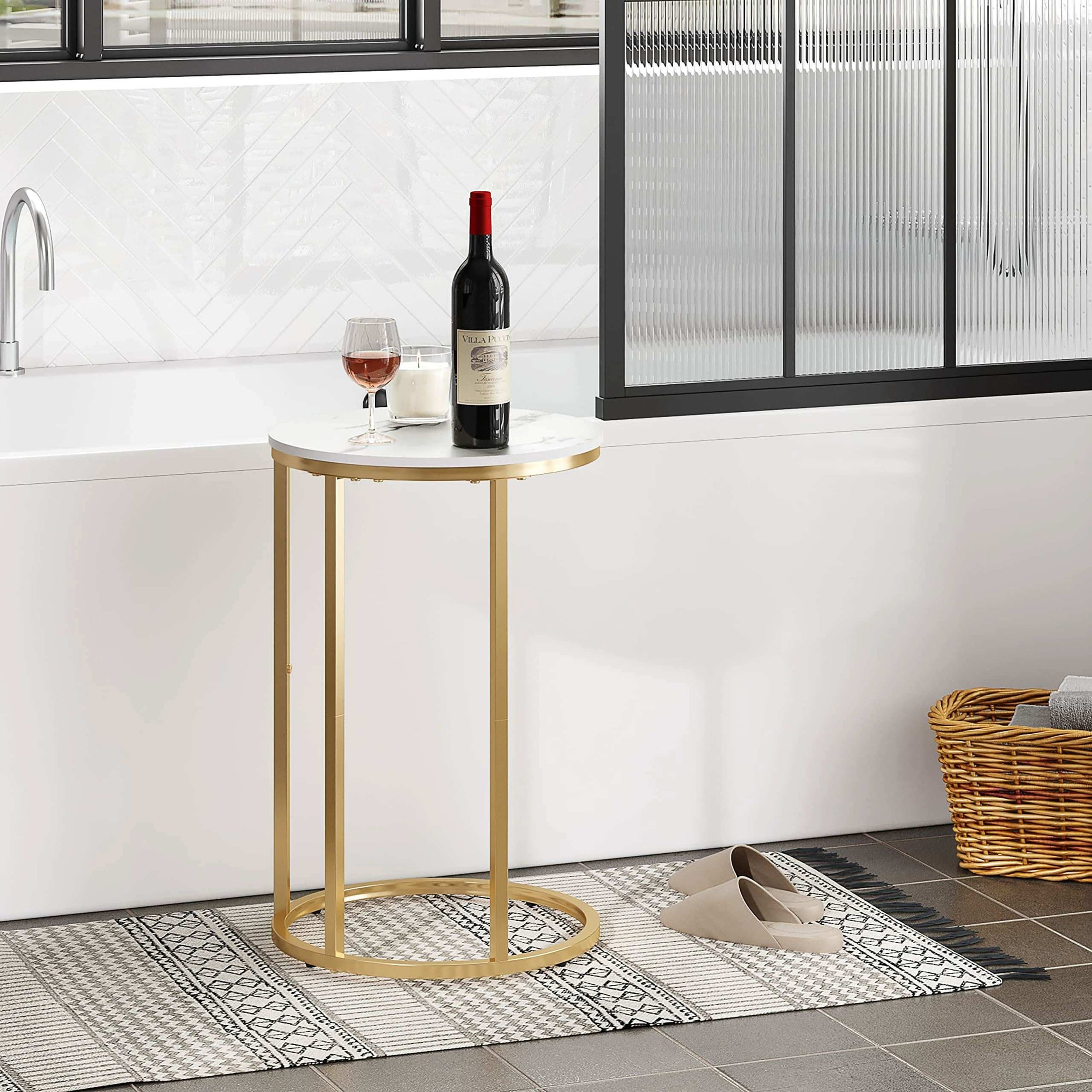 طاولة جانبية بتصميم مودرن - Baytuk