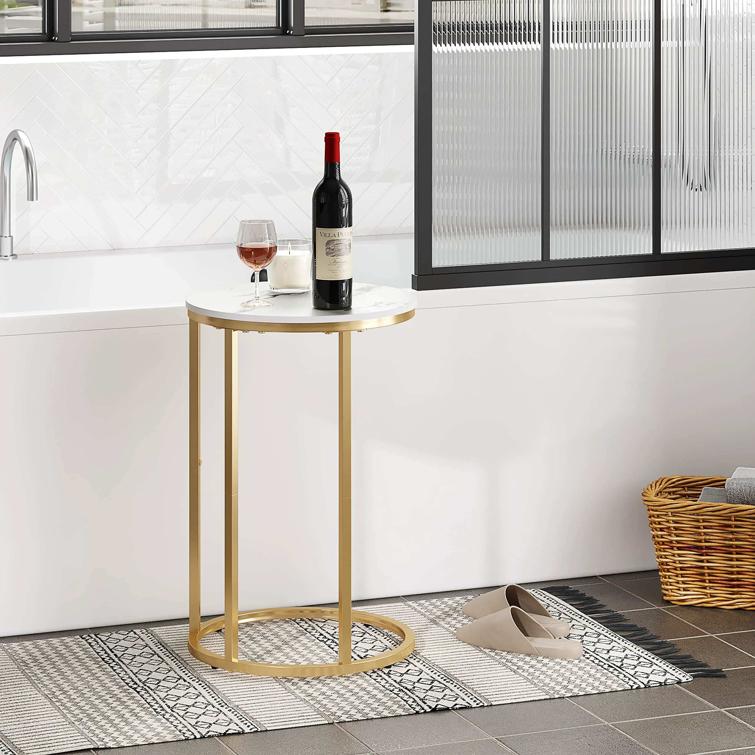 طاولة جانبية بتصميم مودرن - Baytuk