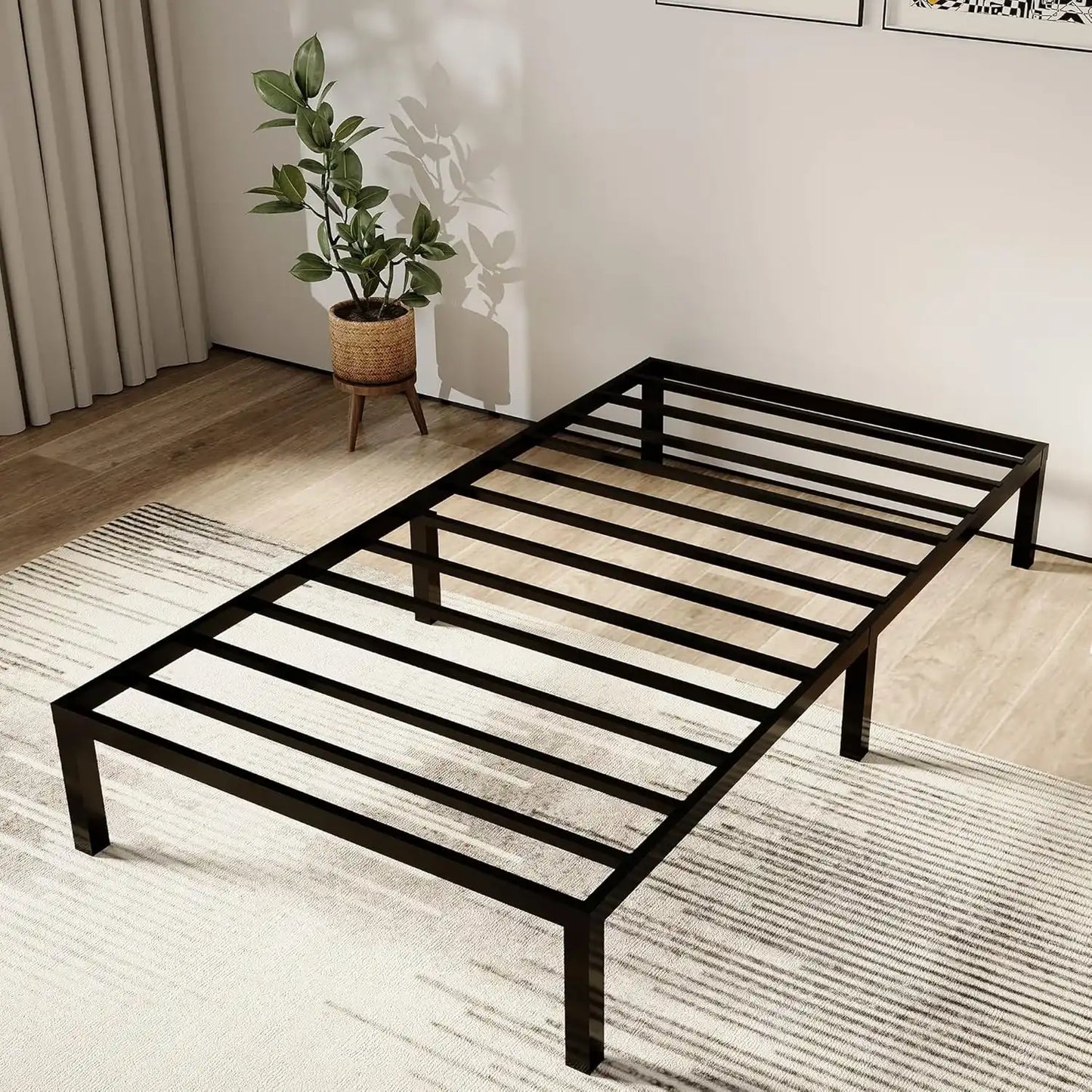 إطار سرير معدني، 100*190*30 سم