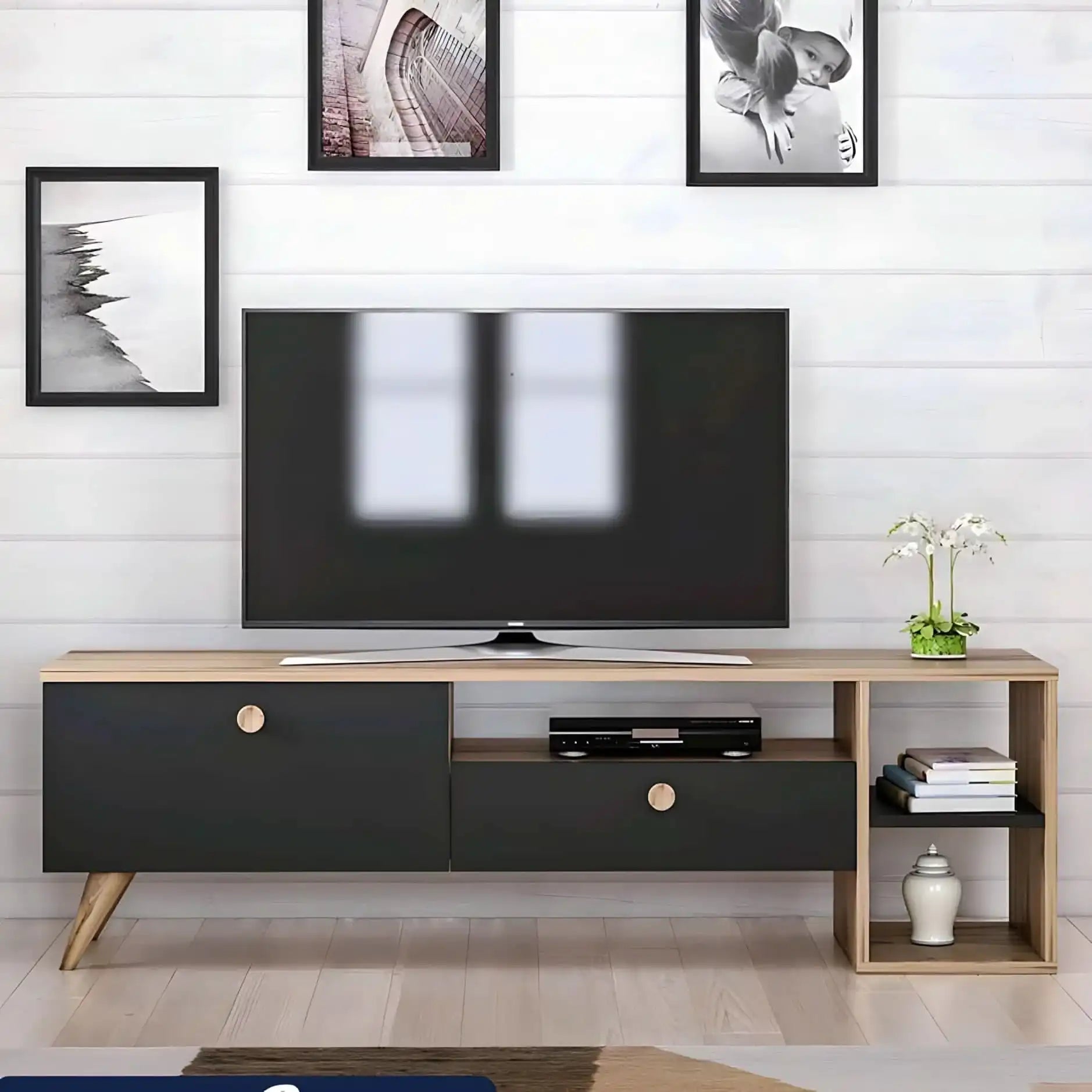 طاولة تلفاز ام دي اف - Baytuk