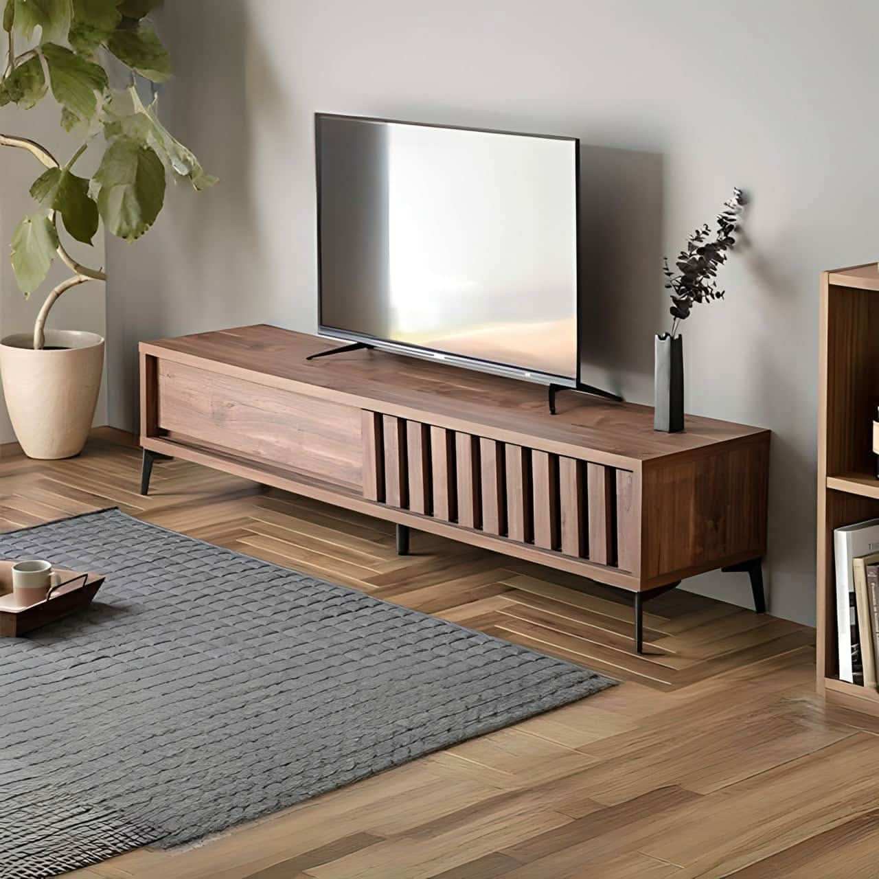 طاولة تلفاز ام دي اف - Baytuk