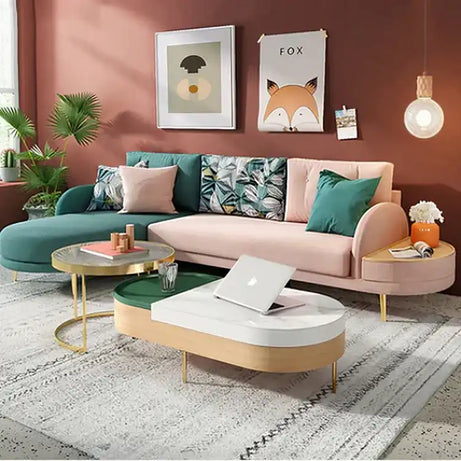 كنب زاوية بتصميم - Baytuk