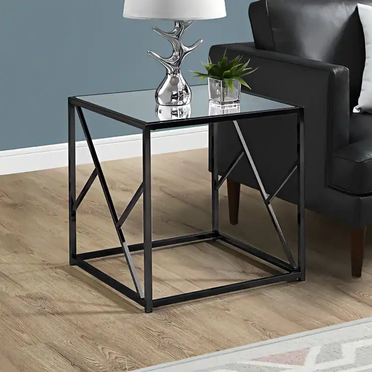 طاولة جانبية بتصميم معدني - Baytuk