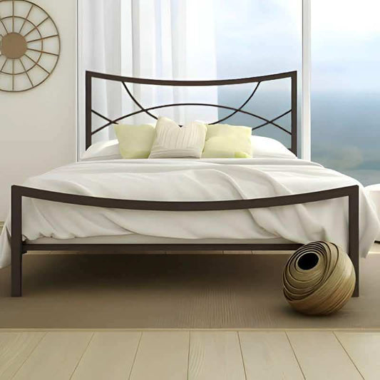 سرير معدن أسود - Baytuk