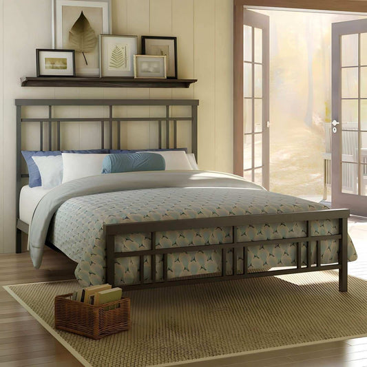 سرير معدن أسود - Baytuk