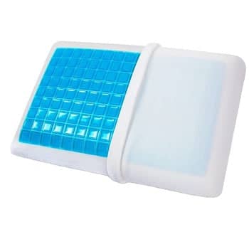 وسادة مستوية ميموري فوم وجل