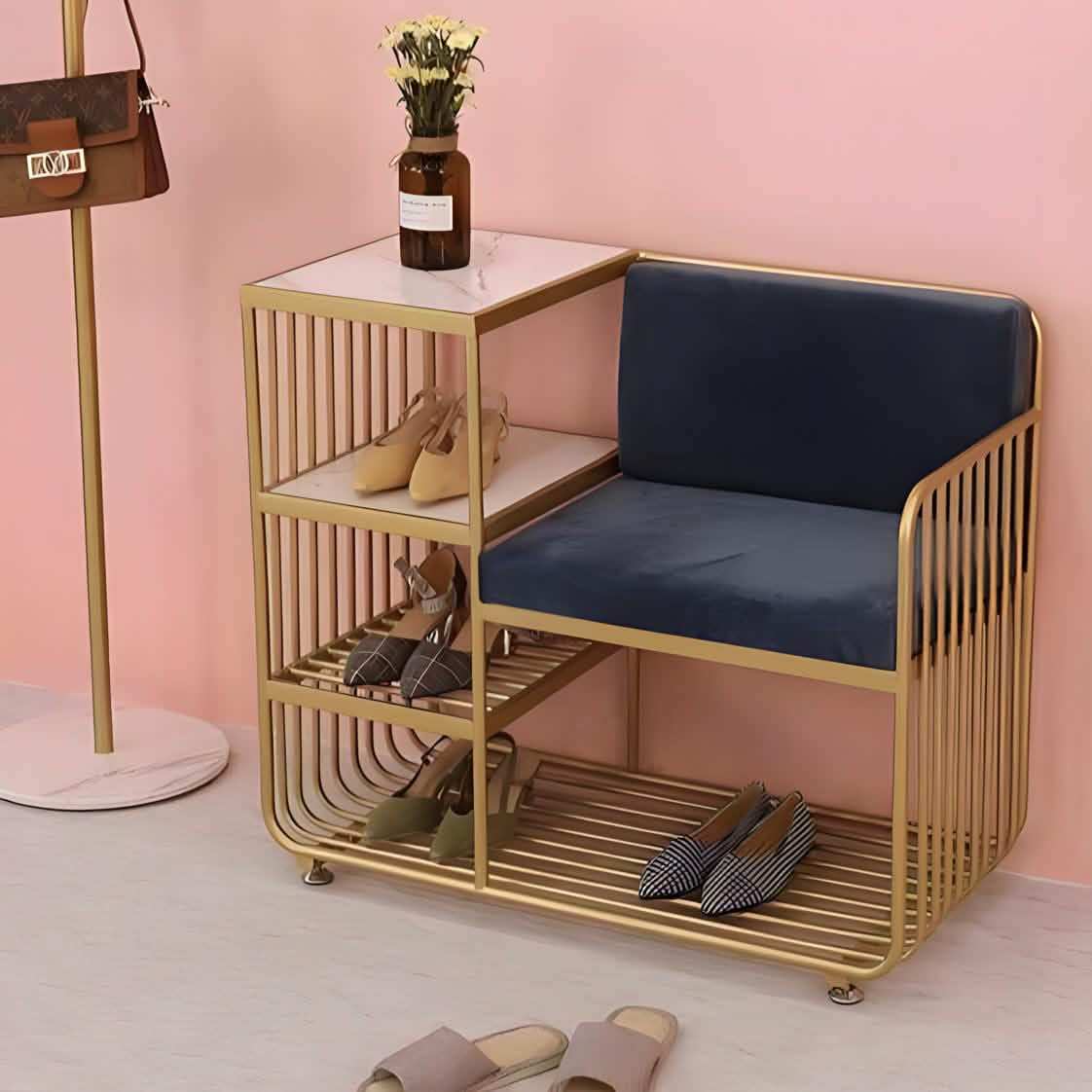 بانكيت معدن مع خزانة احذية - Baytuk