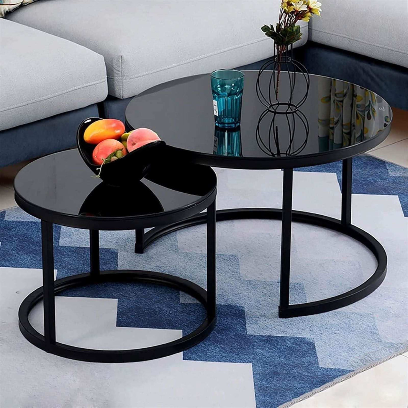 طاولة قهوة دائرية متداخلة - Baytuk