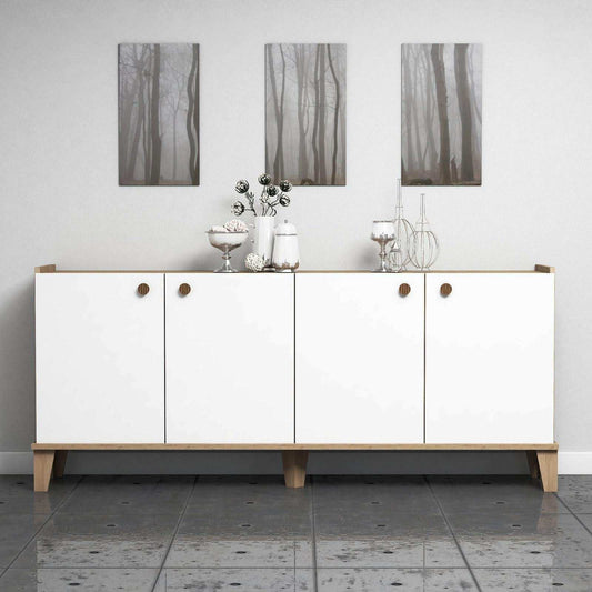 بوفيه بأبواب و أرفف داخلية - Baytuk