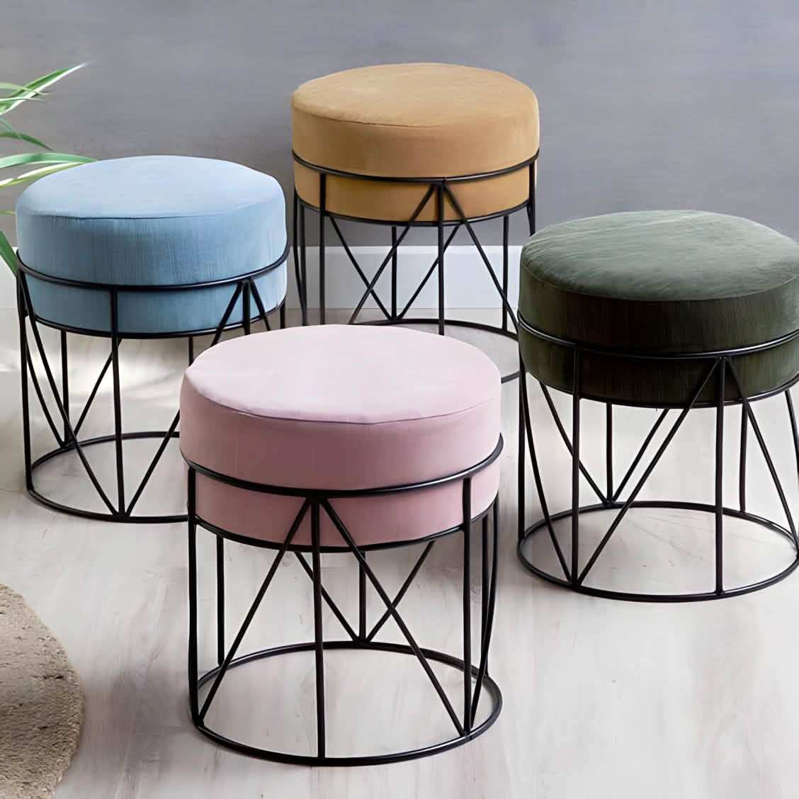 كرسي أنيق معدني مريح - Baytuk