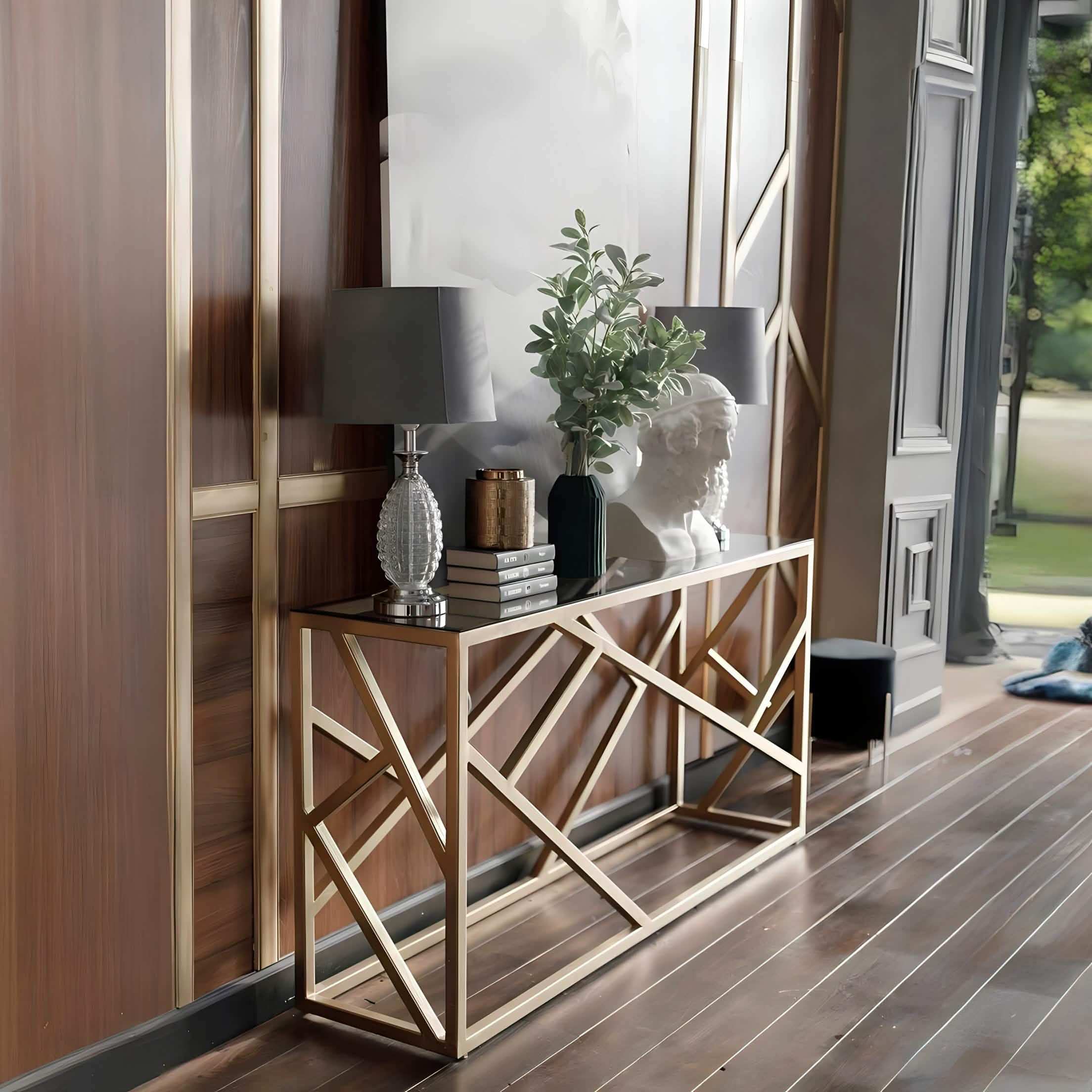 كونسول زجاجي فاخر - Baytuk