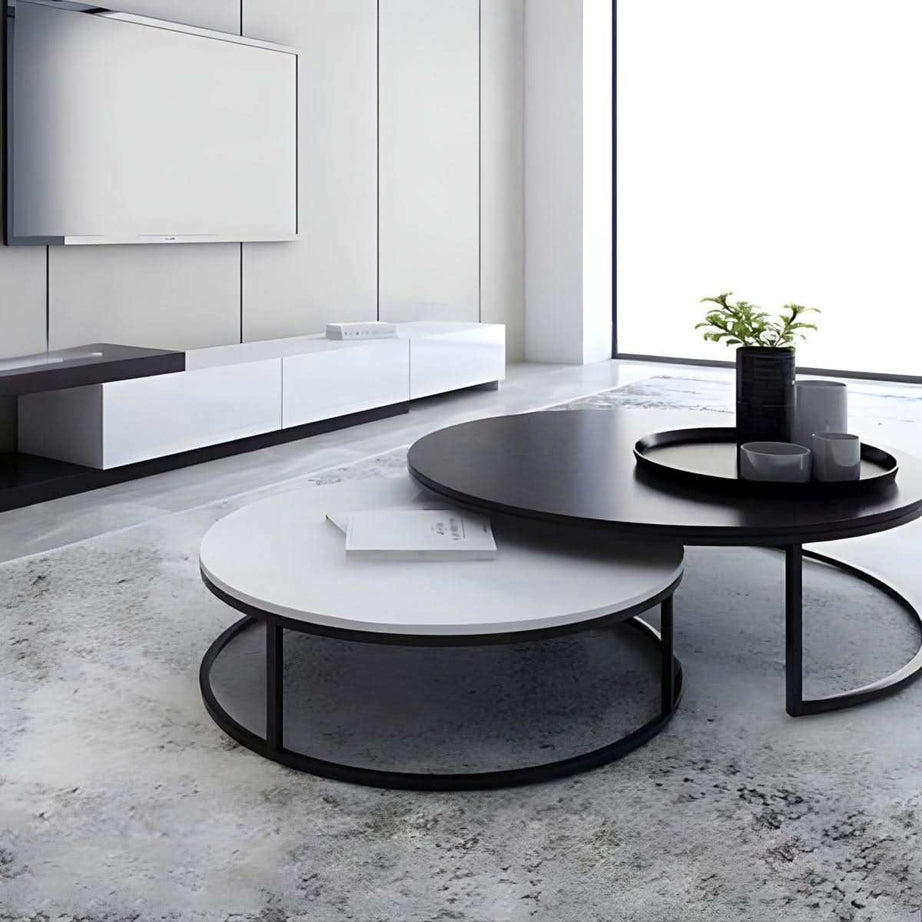 طاولة قهوة متداخلة ام دي اف - Baytuk