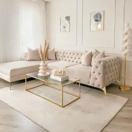 كنب زاوية كابتونيه فاخرة - Baytuk