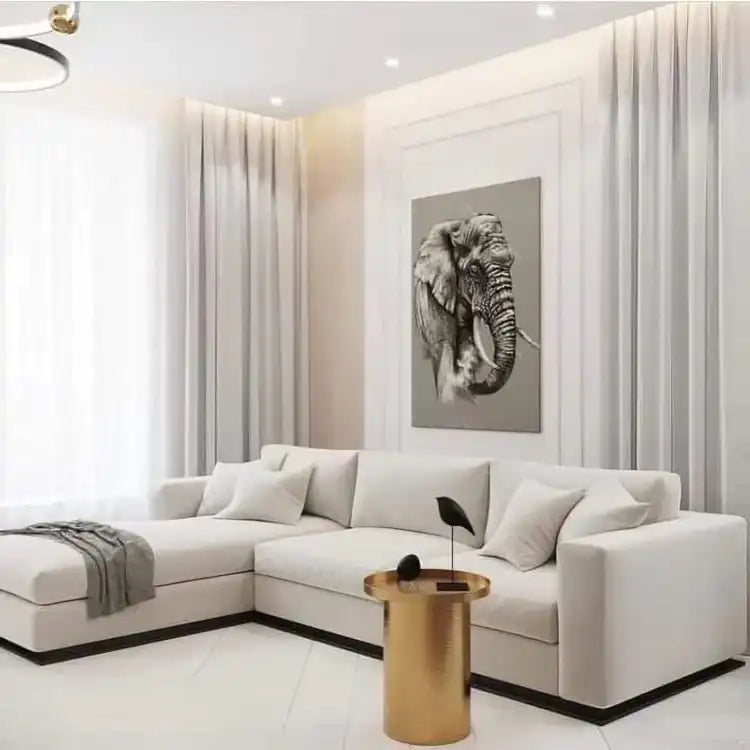 كنب زاوية بتصميم شيك - Baytuk