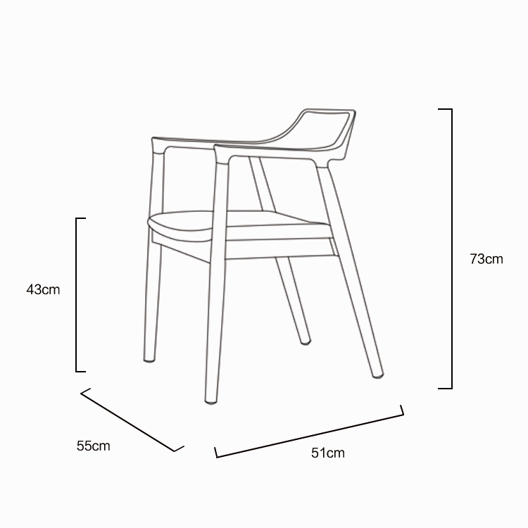 كرسي طعام عصري - BAYTK