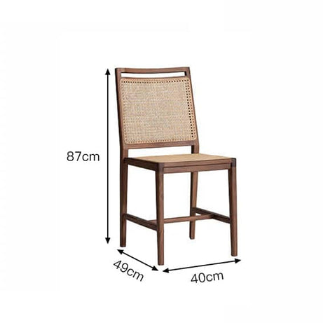 كرسي طعام بتصميم ريفي - BAYTK