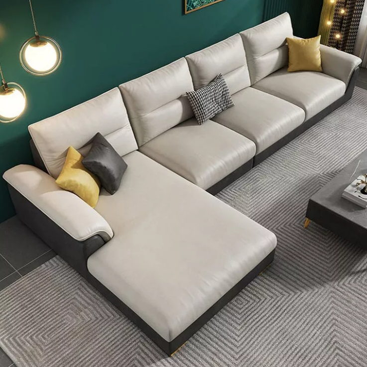 اريكة زاوية جلدية