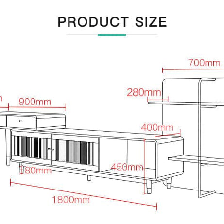 طاولة تلفاز حديثة - LEGACY