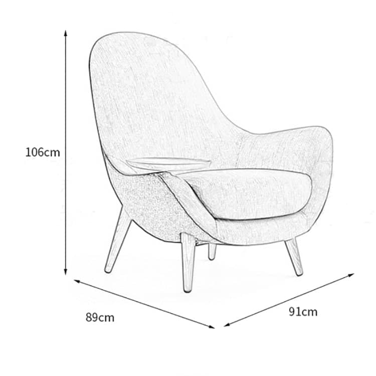 كرسي بتصميم راقي - SAGE