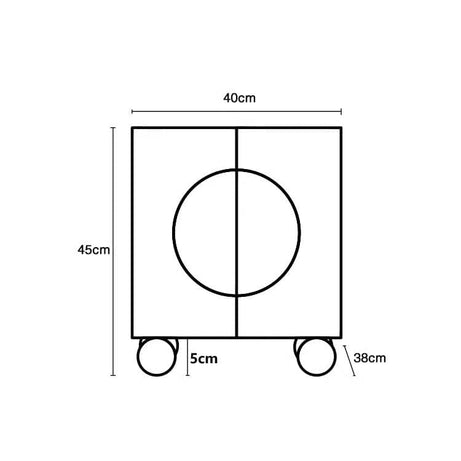كومودينه بتصميم مميز - CHANCE