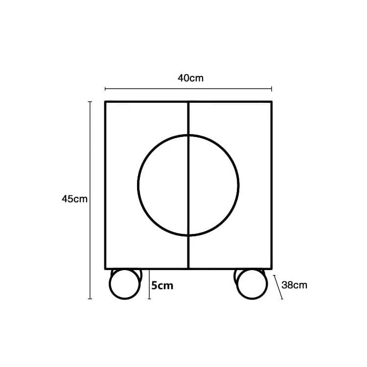 كومودينه بتصميم مميز - CHANCE