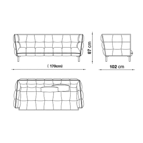 كنبة كابتونيه فاخرة  - MERA